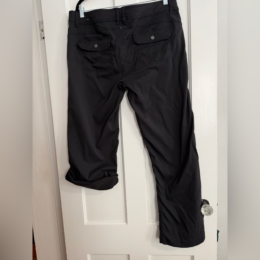 PrAna Charcoal Black Convertible Hiking Pants 18 - Picture 3 of 13
